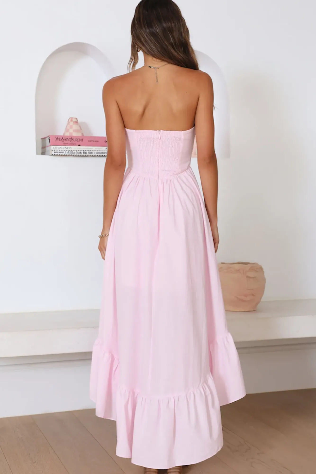 Wedding Guest Dresses|Cocktail Dresses>Hello Molly Love In The Summer Maxi Dress Pink