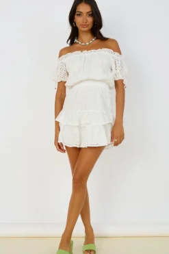 Vacation Dresses|Spring Break Dresses>Hello Molly Love In The Sun Dress White