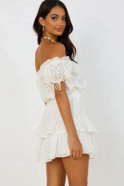 Vacation Dresses|Spring Break Dresses>Hello Molly Love In The Sun Dress White