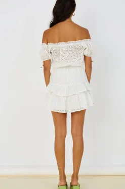 Vacation Dresses|Spring Break Dresses>Hello Molly Love In The Sun Dress White