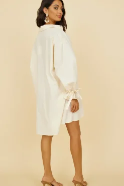 Vacation Dresses|Spring Break Dresses>Hello Molly Lovely Days Mini Dress Cream