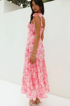 Wedding Guest Dresses|Cocktail Dresses>Hello Molly Lovers Dance Maxi Dress Pink
