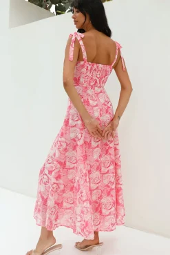 Wedding Guest Dresses|Cocktail Dresses>Hello Molly Lovers Dance Maxi Dress Pink