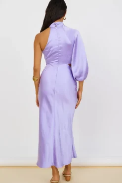 Wedding Guest Dresses|Formal Dresses>Hello Molly Love Spiral Maxi Dress Purple