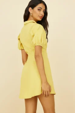 Vacation Dresses|Spring Break Dresses>Hello Molly Love You Need Dress Yellow