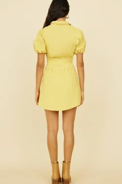 Vacation Dresses|Spring Break Dresses>Hello Molly Love You Need Dress Yellow