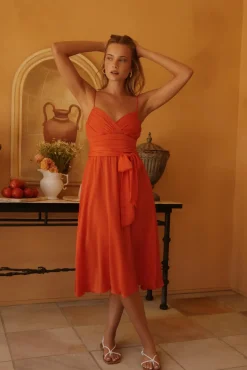 Flowy Dresses|Maxi Dresses>Hello Molly Lu & Lux Maxi Dress Red