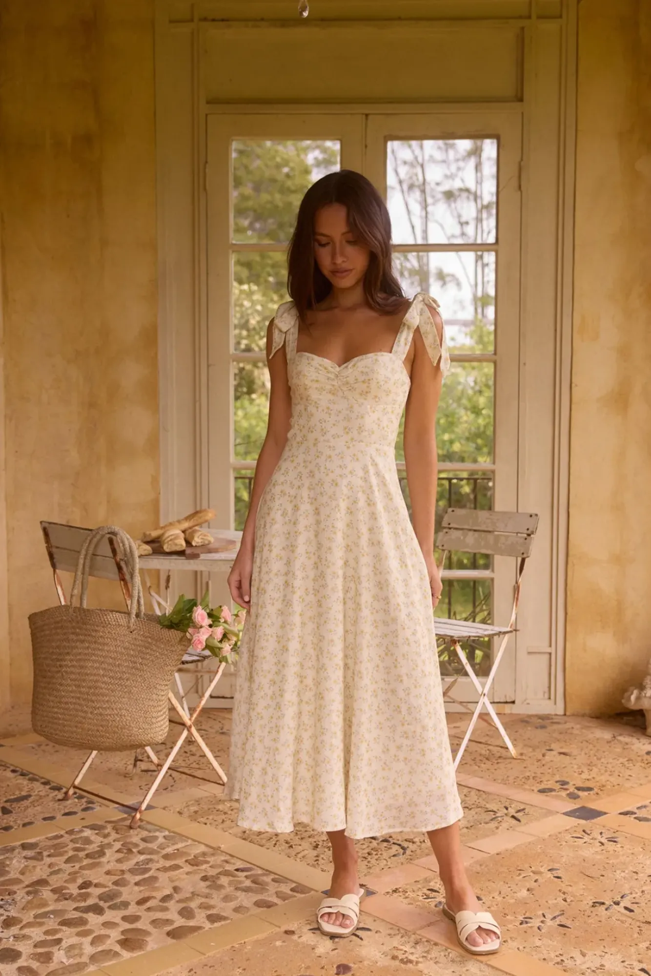 Vacation Dresses|Date Night Dresses>Hello Molly Luminous Dreams Maxi Dress White