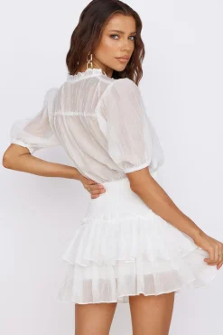 Vacation Dresses|Spring Break Dresses>Hello Molly Luminous Joy Dress White