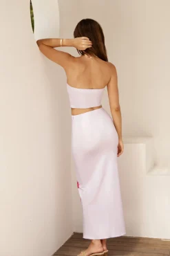Skirts|Skirt And Top Sets>Hello Molly Magenta Hues Maxi Skirt Purple
