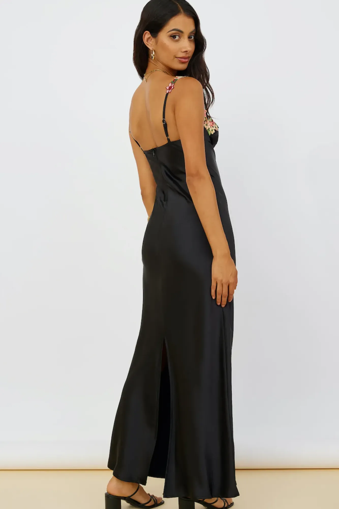 Wedding Guest Dresses|Formal Dresses>Hello Molly Magnetic Forces Maxi Dress Black