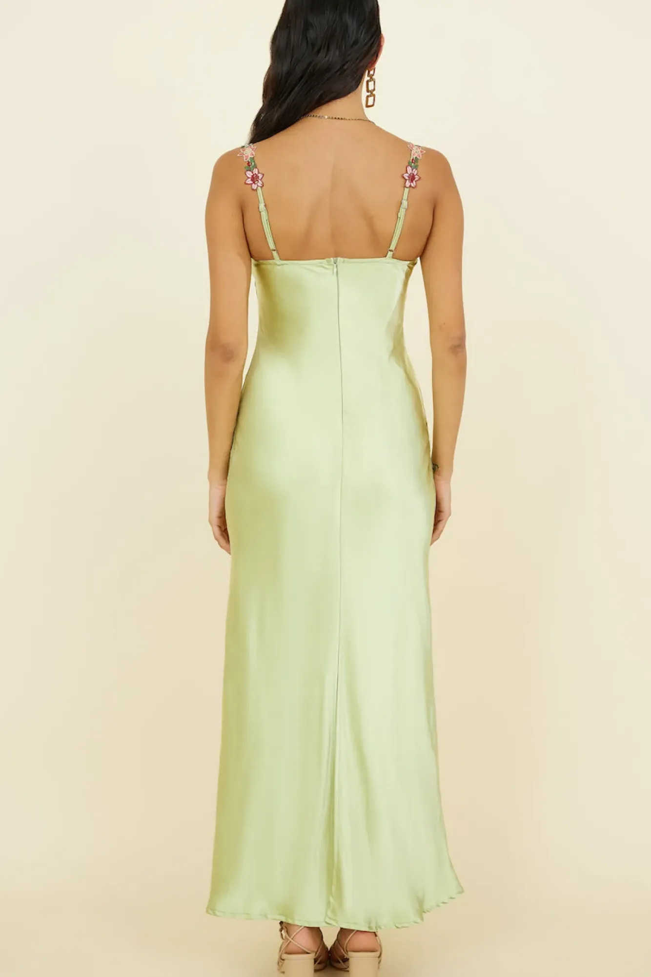 Wedding Guest Dresses|Formal Dresses>Hello Molly Magnetic Forces Maxi Dress Green