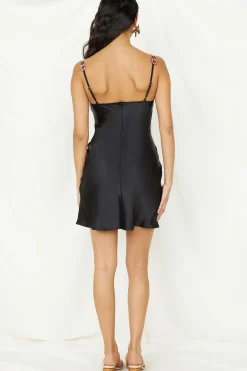 Spring Break Dresses|Date Night Dresses>Hello Molly Making Daisy Chains Mini Dress Black