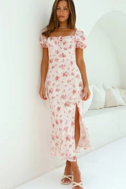 Wedding Guest Dresses|Cocktail Dresses>Hello Molly Making Me Blush Maxi Dress Pink