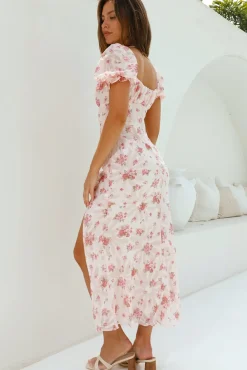 Wedding Guest Dresses|Cocktail Dresses>Hello Molly Making Me Blush Maxi Dress Pink
