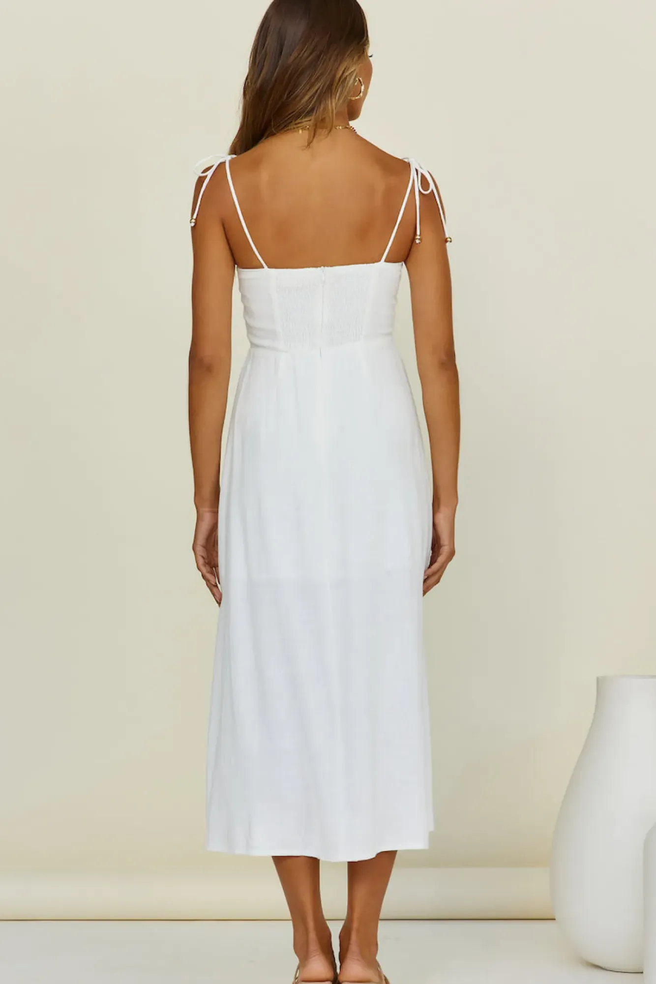 Spring Break Dresses|Casual Dresses>Hello Molly Mallorca Magic Maxi Dress White