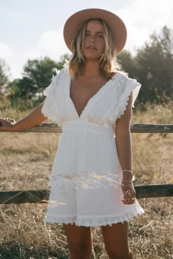 Vacation Dresses|Spring Break Dresses>Hello Molly Mamacita Dress White