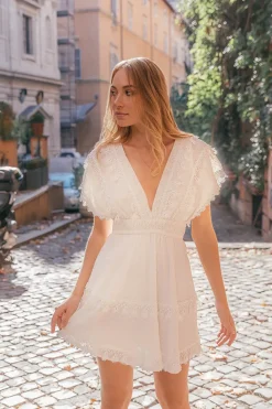 Vacation Dresses|Spring Break Dresses>Hello Molly Mamacita Dress White