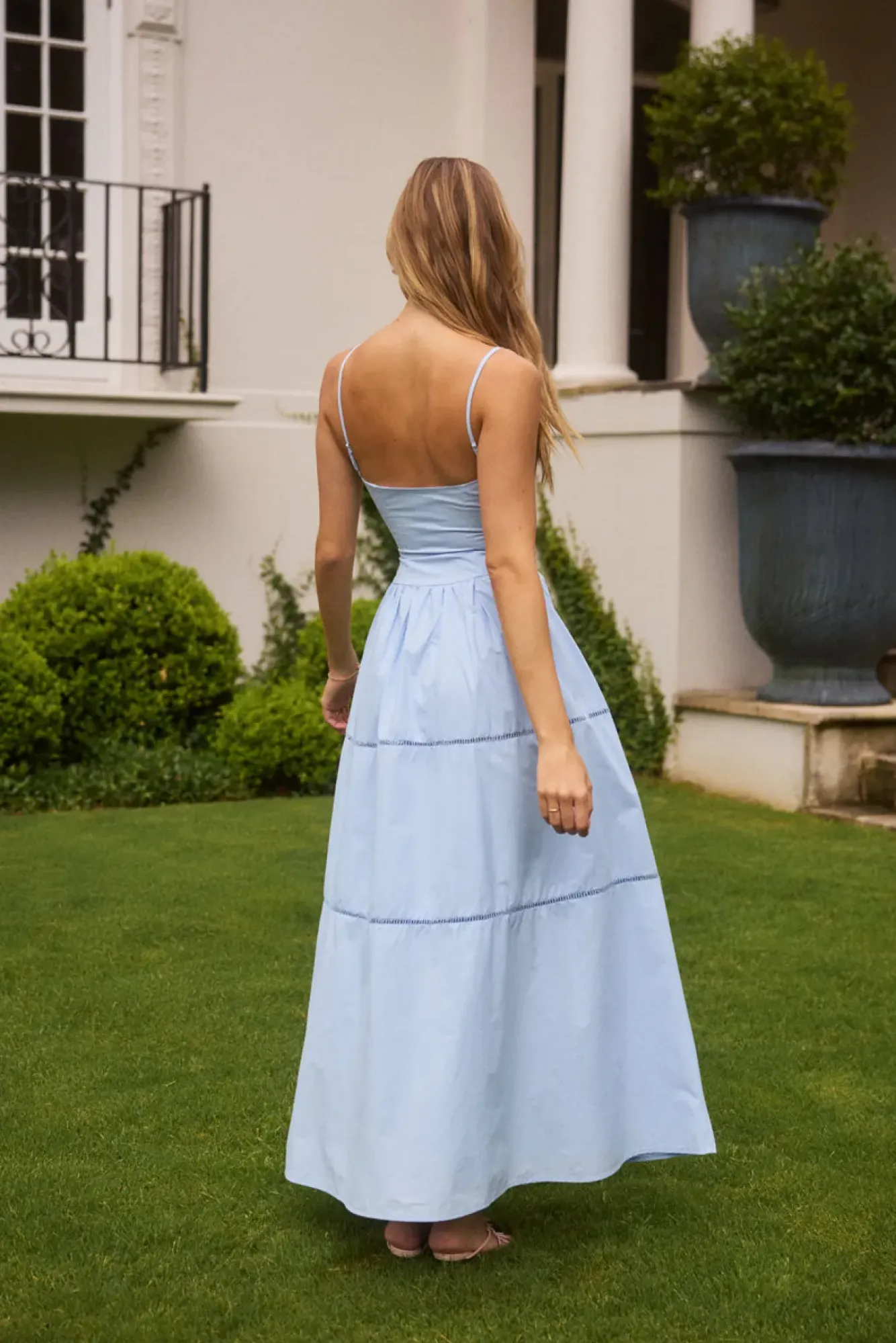 Date Night Dresses|Brunch Dresses>Hello Molly Mandy More Maxi Dress Blue