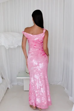 Maxi Dresses>Hello Molly Many Mornings Maxi Dress Pink