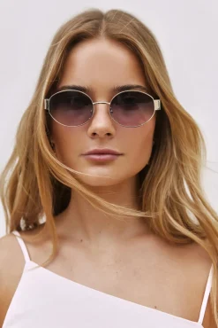 Sunglasses>Hello Molly Marbella Sunglasses Silver