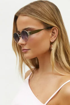 Sunglasses>Hello Molly Marbella Sunglasses Silver