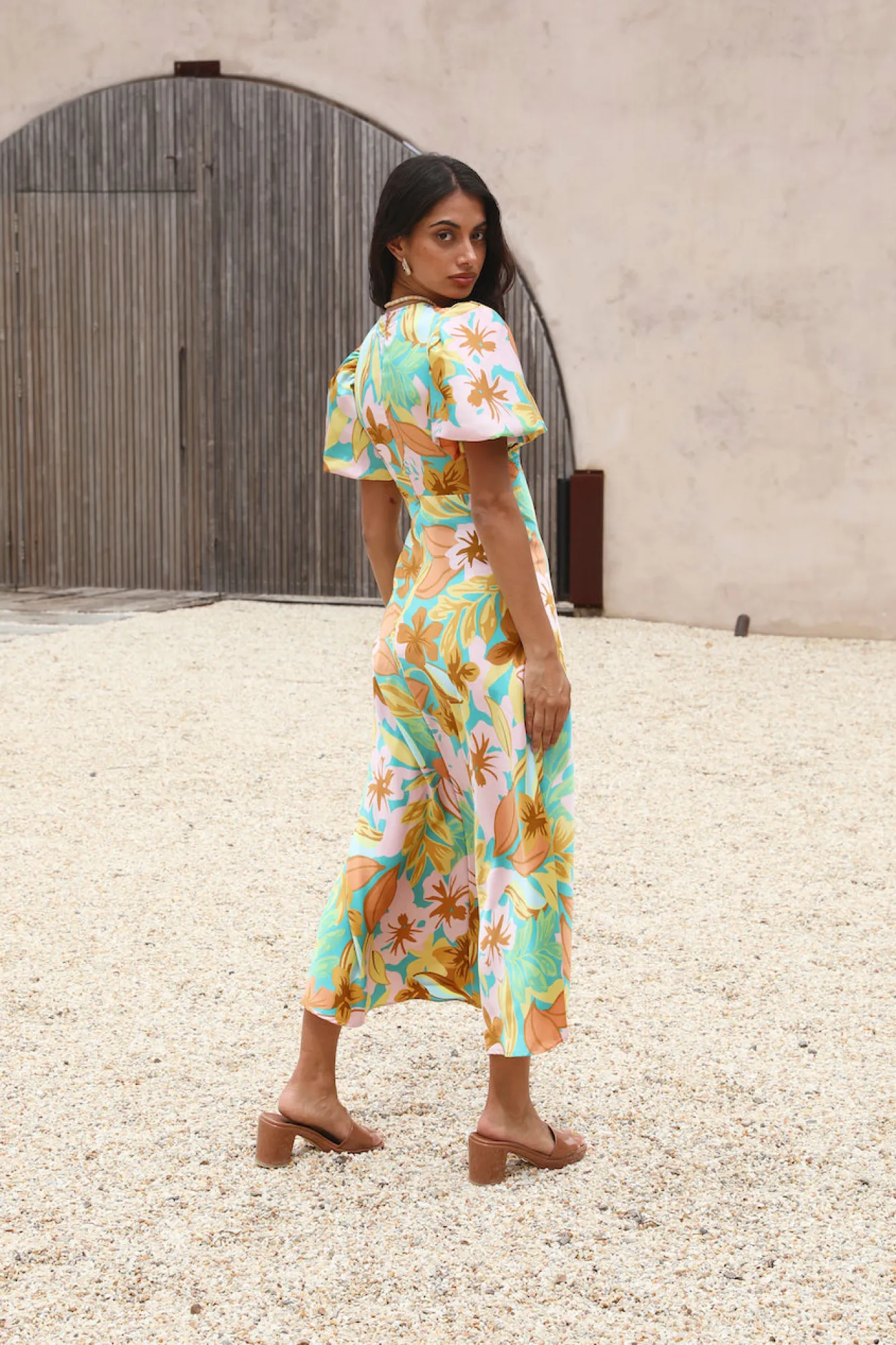 Brunch Dresses|Summer Dresses>Hello Molly Margaret Maxi Dress Green