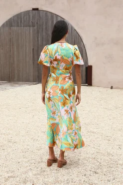 Brunch Dresses|Summer Dresses>Hello Molly Margaret Maxi Dress Green