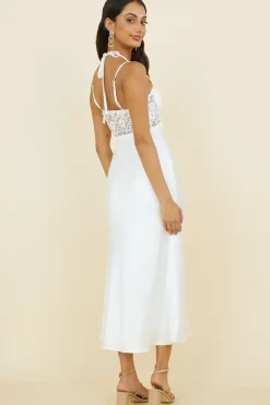 Formal Dresses|Cocktail Dresses>Hello Molly Marry Me Maxi Dress White