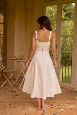 Wedding Guest Dresses|Date Night Dresses>Hello Molly Meadow Breeze Maxi Dress White