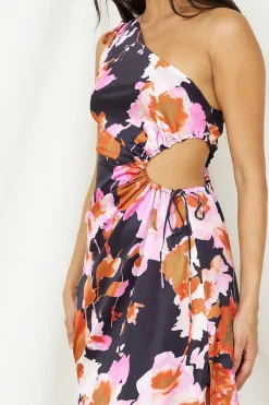 Wedding Guest Dresses|Cocktail Dresses>Hello Molly Meet Me Later Maxi Dress Black