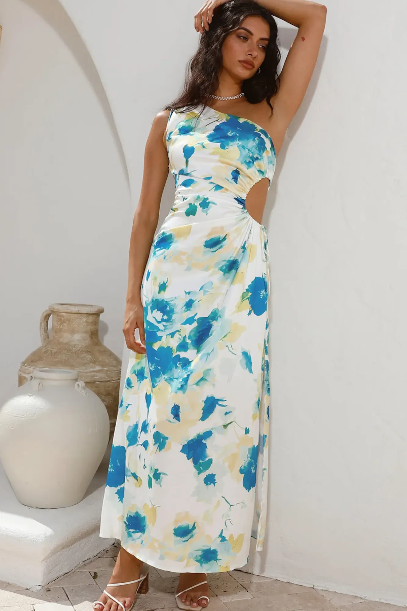 Cocktail Dresses|Brunch Dresses>Hello Molly Meet Me Later Maxi Dress Green