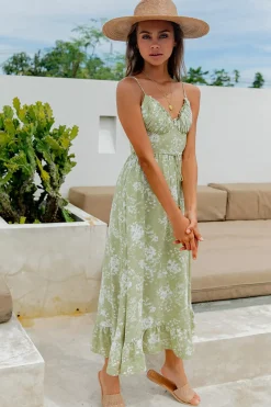 Spring Break Dresses|Bump Friendly>Hello Molly Memories Gone Past Maxi Dress