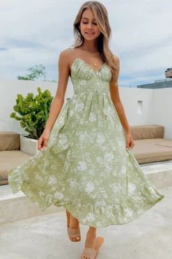 Spring Break Dresses|Bump Friendly>Hello Molly Memories Gone Past Maxi Dress