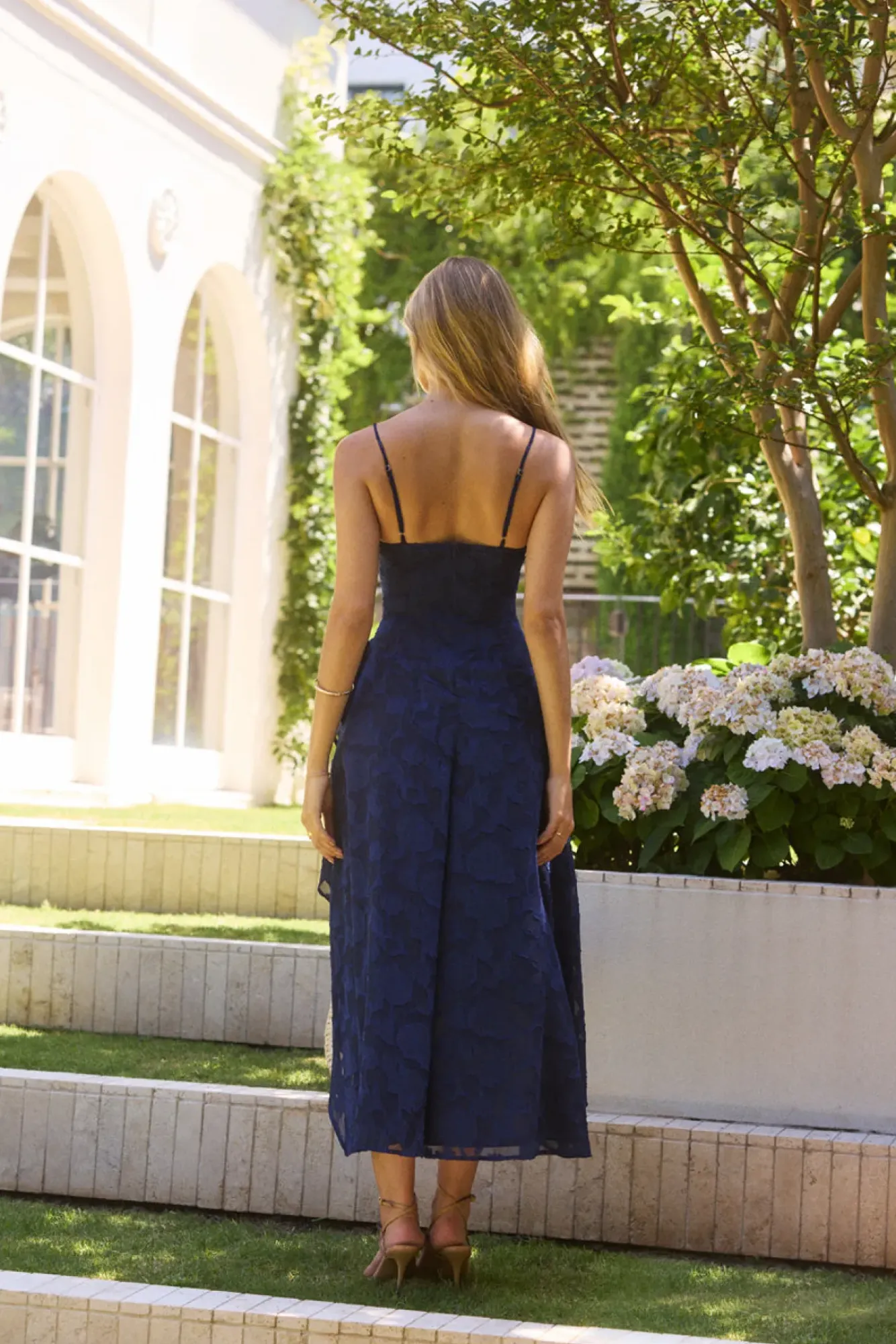 Wedding Guest Dresses|Vacation Dresses>Hello Molly Midnight Drinks Midi Dress Navy