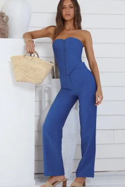 Pants>Hello Molly Midsummer Dreams Pants Blue