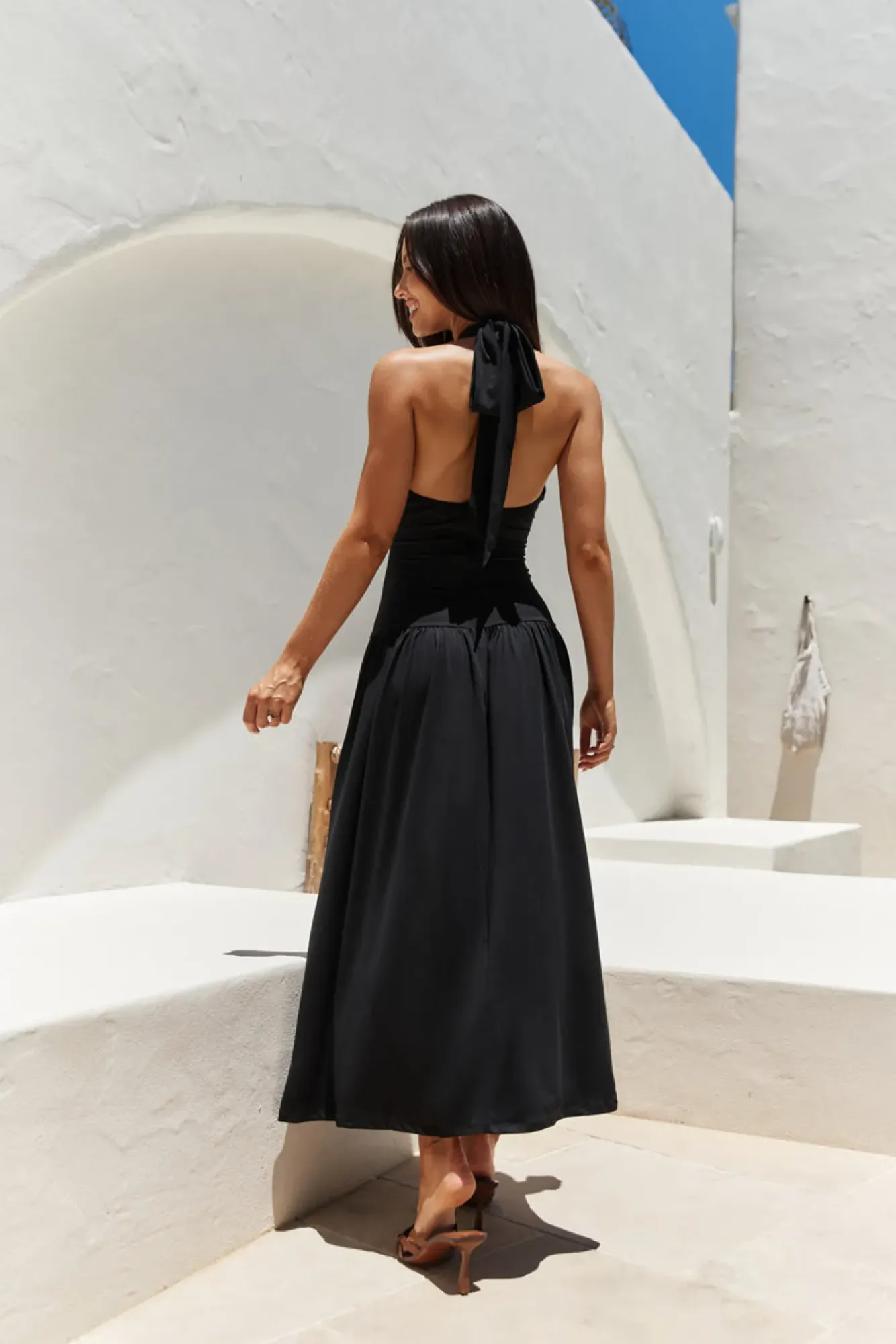 Wedding Guest Dresses|Cocktail Dresses>Hello Molly Mocha Moments Maxi Dress Black