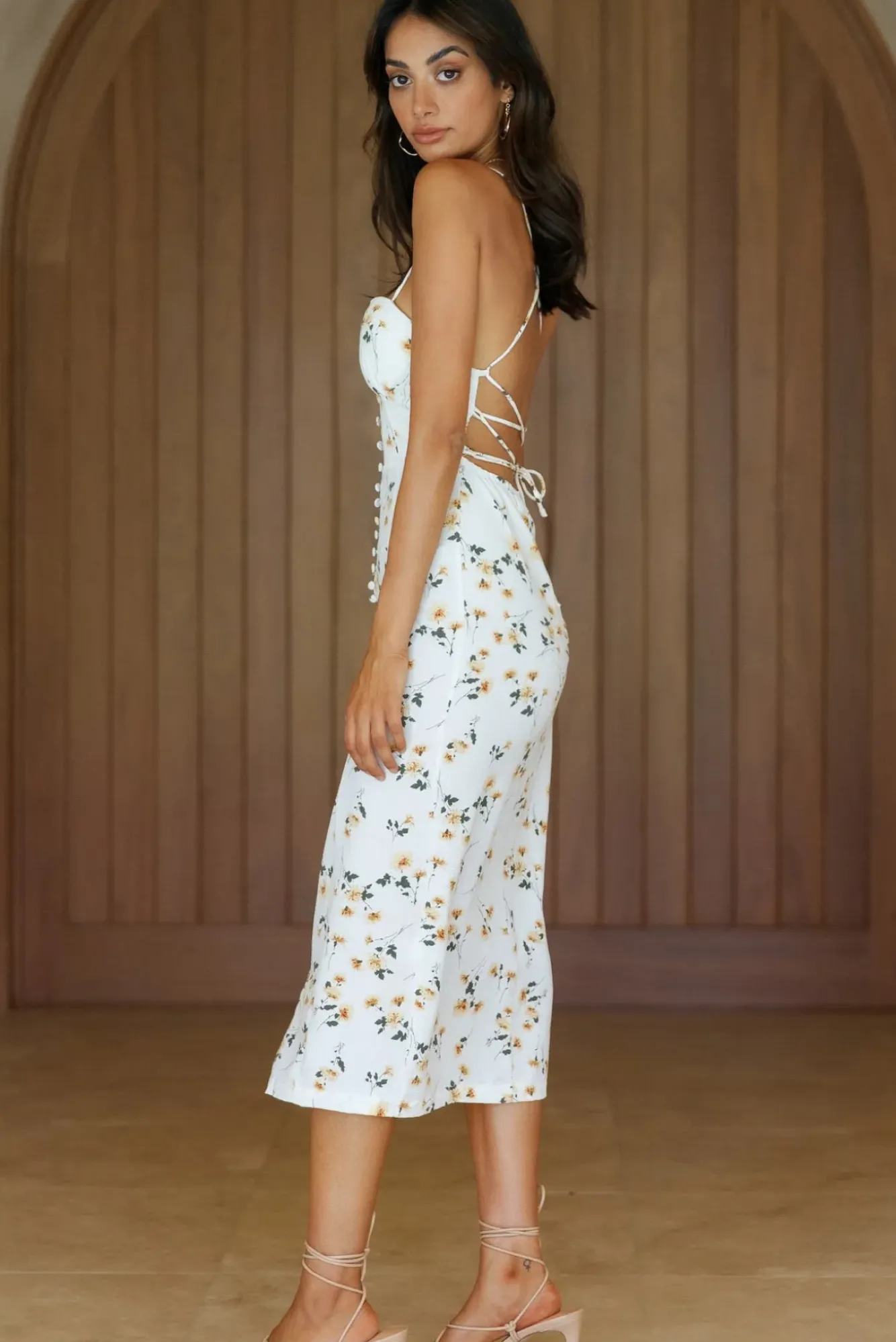 Spring Break Dresses|Summer Dresses>Hello Molly Moments In Paradise Midi Dress