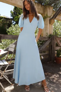 Wedding Guest Dresses|Cocktail Dresses>Hello Molly Moments Of Magic Maxi Dress Blue