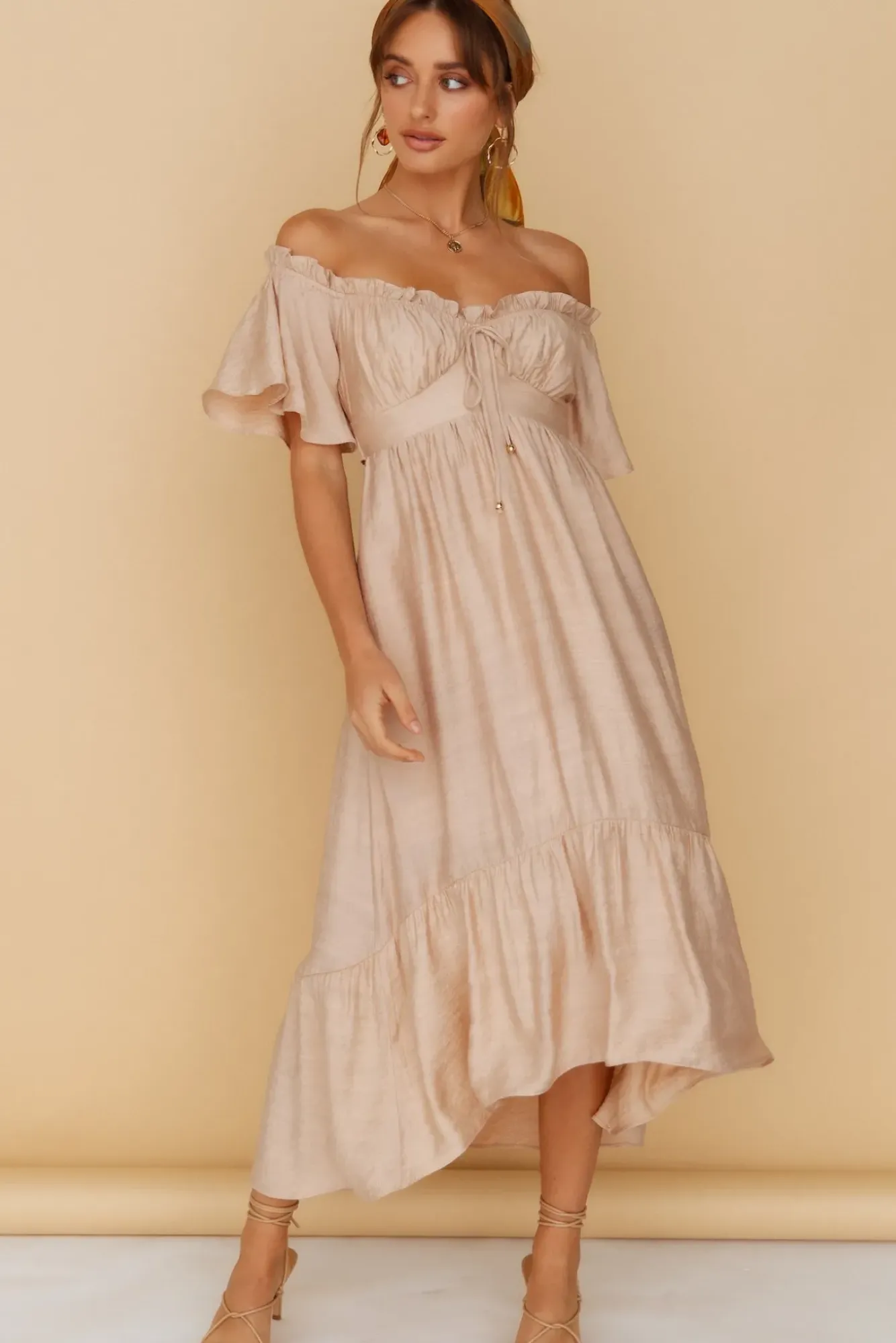 Bump Friendly|Summer Dresses>Hello Molly Moonchild Maxi Dress Brown