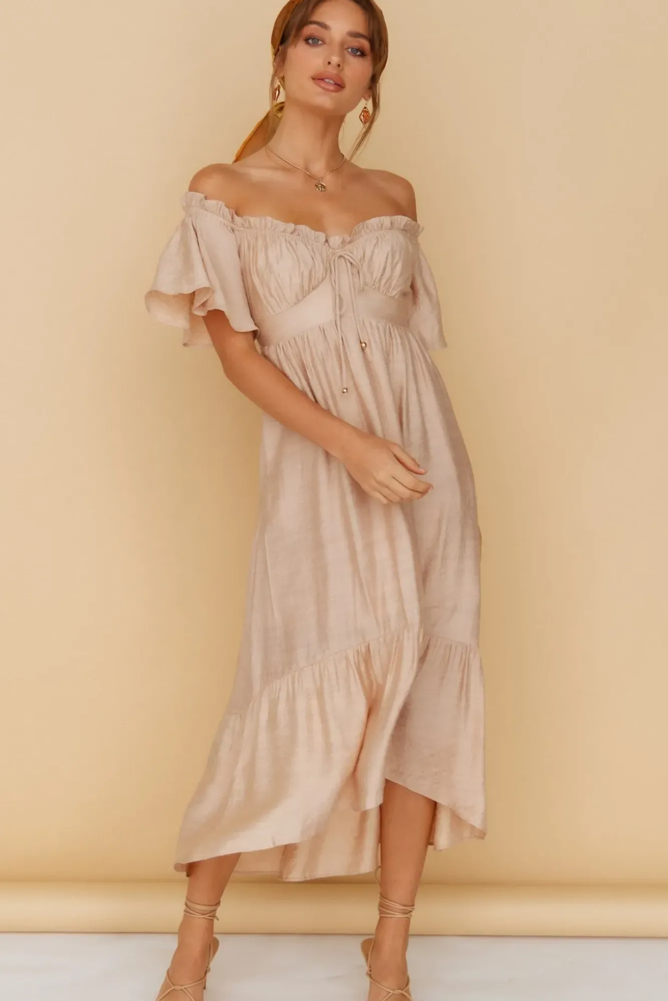 Bump Friendly|Summer Dresses>Hello Molly Moonchild Maxi Dress Brown