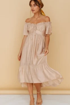 Bump Friendly|Summer Dresses>Hello Molly Moonchild Maxi Dress Brown