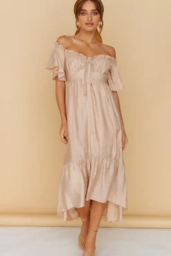 Bump Friendly|Summer Dresses>Hello Molly Moonchild Maxi Dress Brown