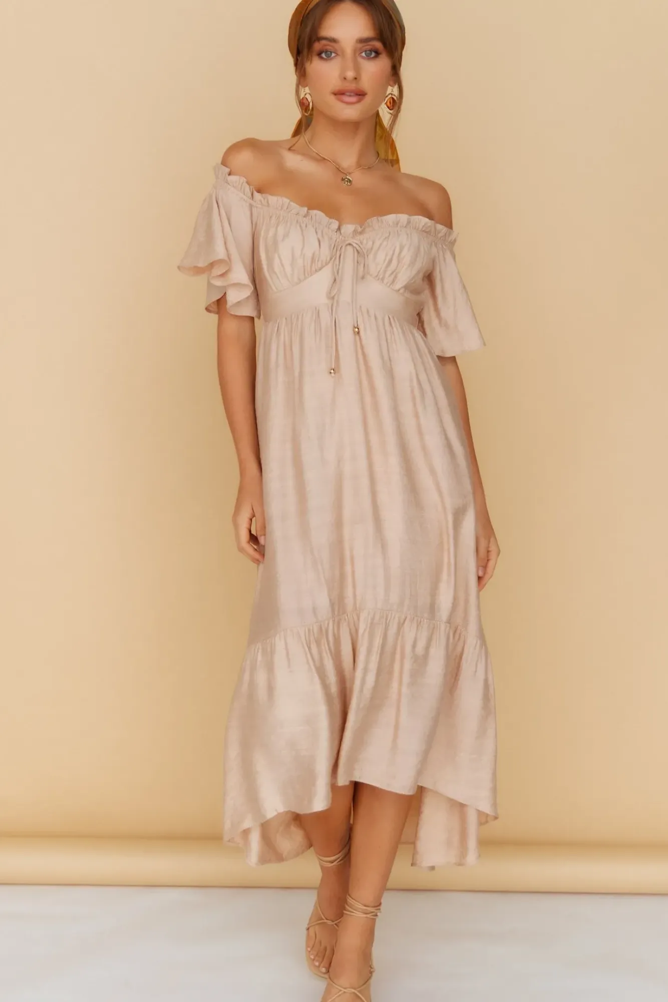 Bump Friendly|Summer Dresses>Hello Molly Moonchild Maxi Dress Brown
