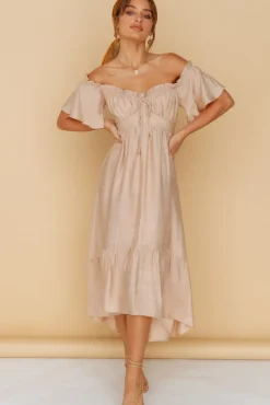 Bump Friendly|Summer Dresses>Hello Molly Moonchild Maxi Dress Brown