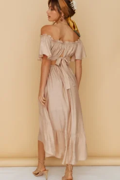 Bump Friendly|Summer Dresses>Hello Molly Moonchild Maxi Dress Brown