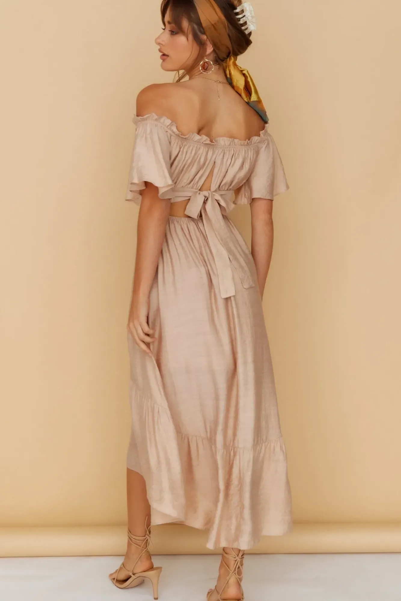 Bump Friendly|Summer Dresses>Hello Molly Moonchild Maxi Dress Brown