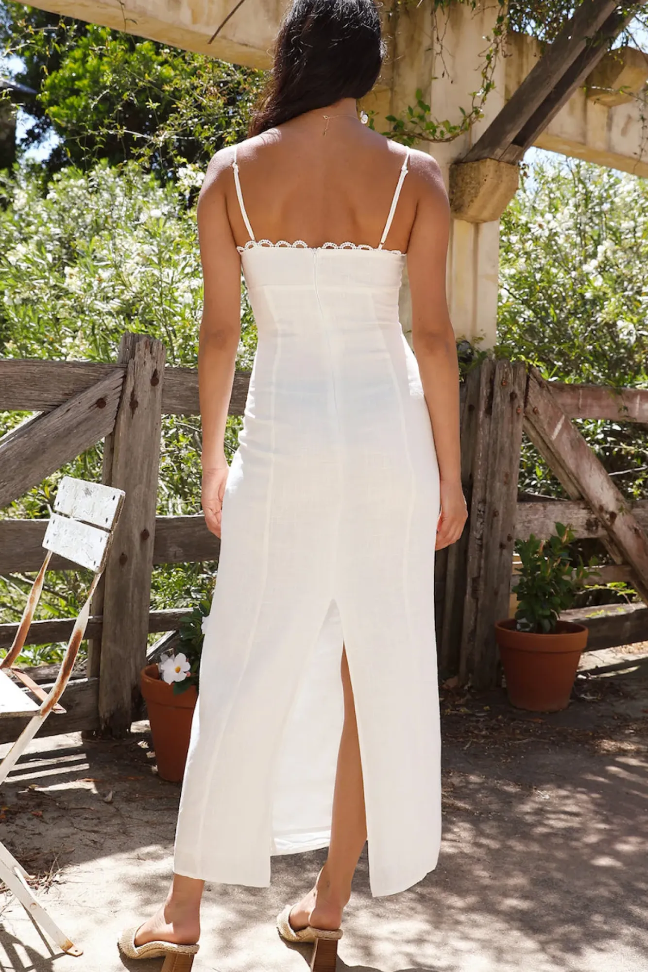 White Dresses|Maxi Dresses>Hello Molly Moonlit Dance Maxi Dress White
