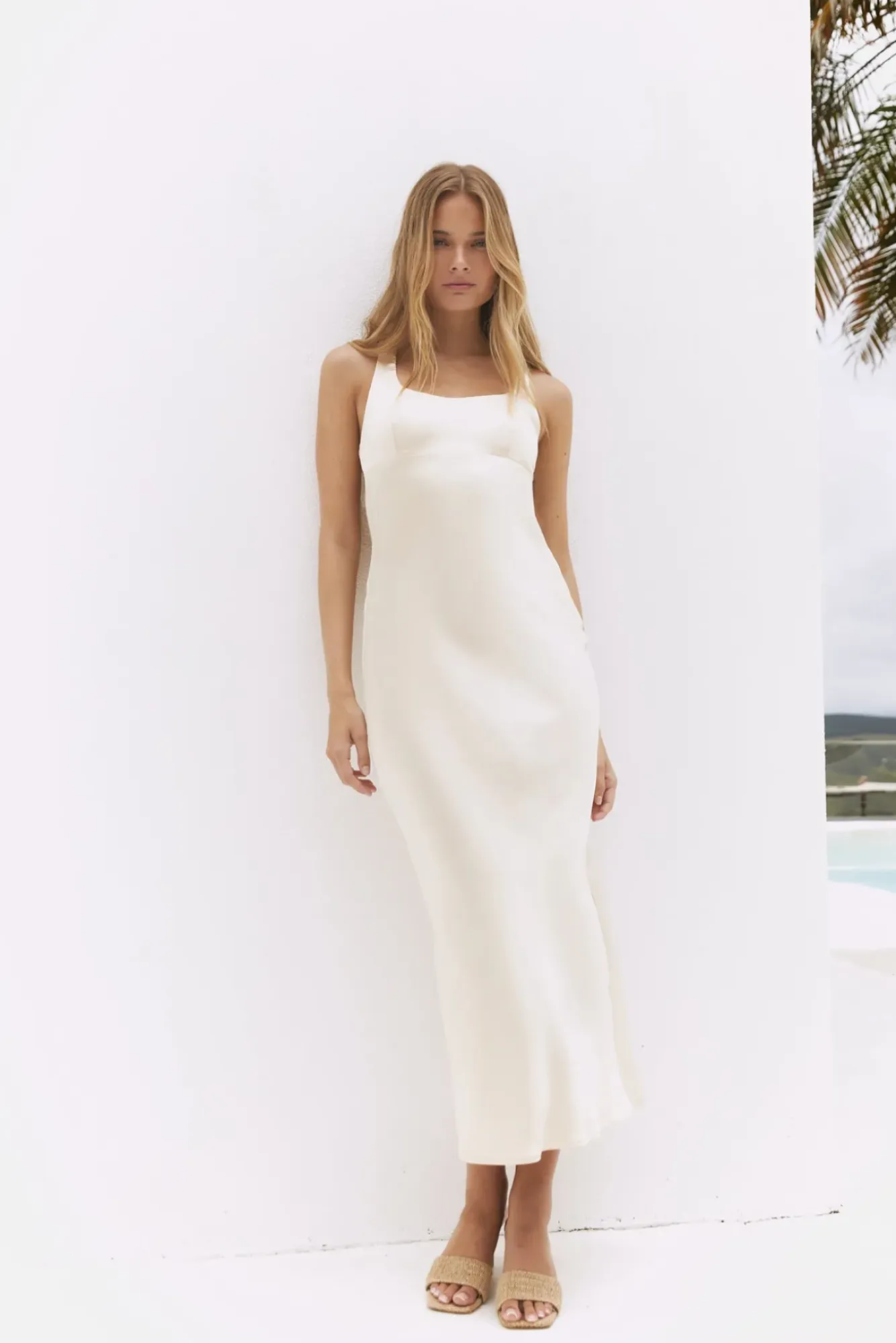 Wedding Guest Dresses|Cocktail Dresses>Hello Molly Moonlit Sway Midi Dress Yellow