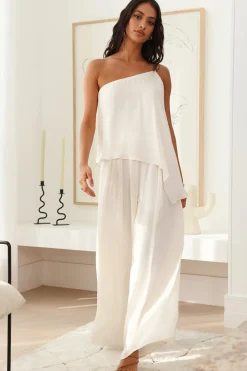 Shorts|Pants>Hello Molly Moving In Pants White